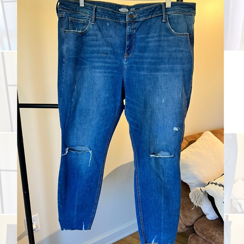 Old Navy Rockstar Ankle Skinny Jeans size 18